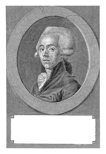 Portret Van Jean Louis Baudelocque Pieter Mare Naar Camus 1790 — Stockfoto