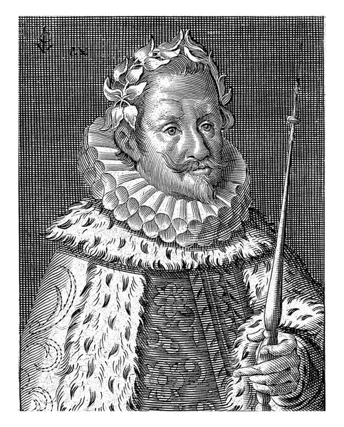 Portret Van Ferdinand Duitse Keizer Anoniem 1619 1652 — Stockfoto