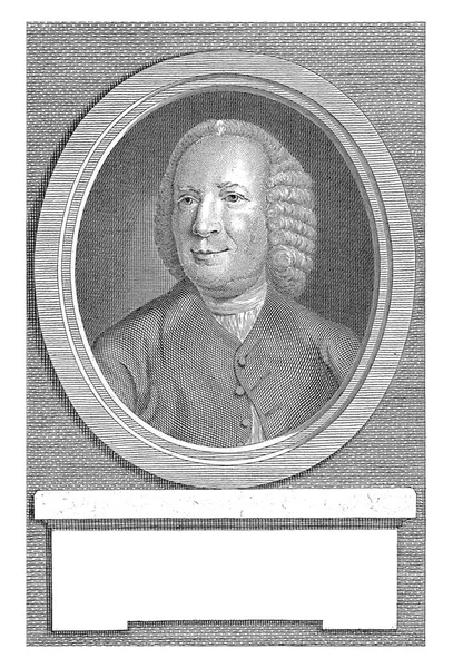 Portret Van Arnold Hoogvliet Pieter Willem Van Megen Naar Nicolaas — Stockfoto