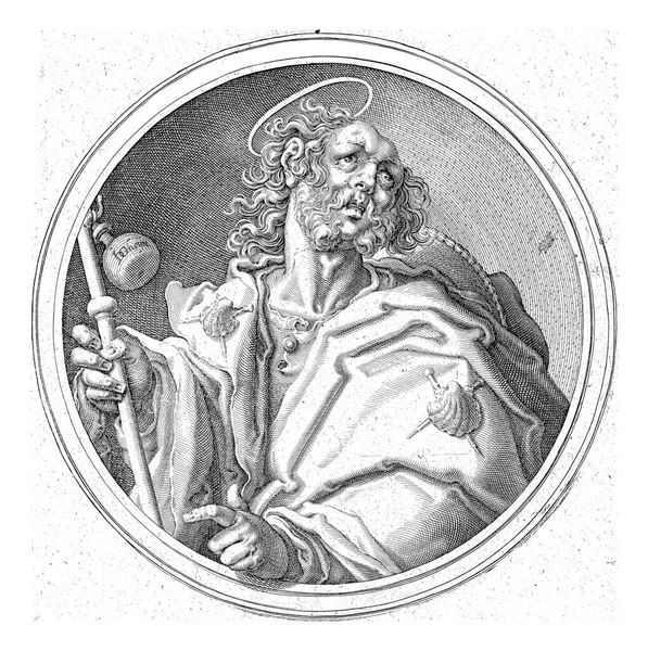 Jacobus Der Superior Zacharias Dolendo Efter Jacob Gheyn 1596 — Stockfoto