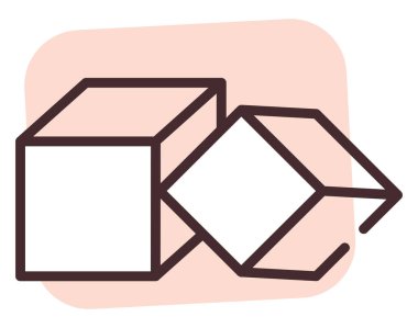 Beyaz arkaplanda şeker alerjisi, illüstrasyon veya simge.