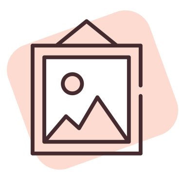 Blockchain sanat, illüstrasyon veya simge, beyaz arkaplan üzerindeki vektör.