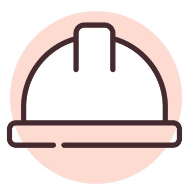 Yapı başlığı; resimleme veya simge; beyaz arkaplan üzerindeki vektör.