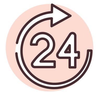 Gıda sevkiyatı, illüstrasyon veya simge, beyaz arkaplan üzerindeki vektör.