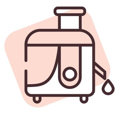 Ev malzemeleri üreticisi, illüstrasyon veya simge, beyaz arkaplan üzerinde vektör.