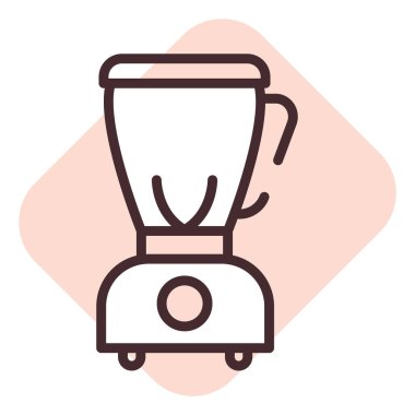 Beyaz arkaplan üzerinde ev malzemeleri, illüstrasyon veya simge, vektör.