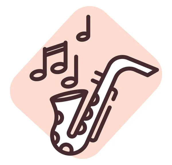 Trompetas Música Para Eventos Ilustración Icono Vector Sobre Fondo Blanco — Vector de stock