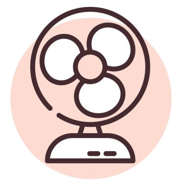 Teknoloji hayranı, illüstrasyon veya simge, beyaz arkaplan üzerindeki vektör.