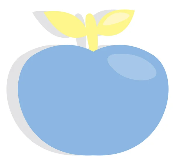 Jabłko Szkolne Ilustracja Lub Ikona Wektor Białym Tle — Wektor stockowy
