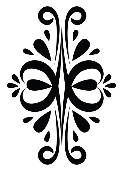 Татуировка Растения Татуировка Вектор Белом Фоне — стоковый вектор