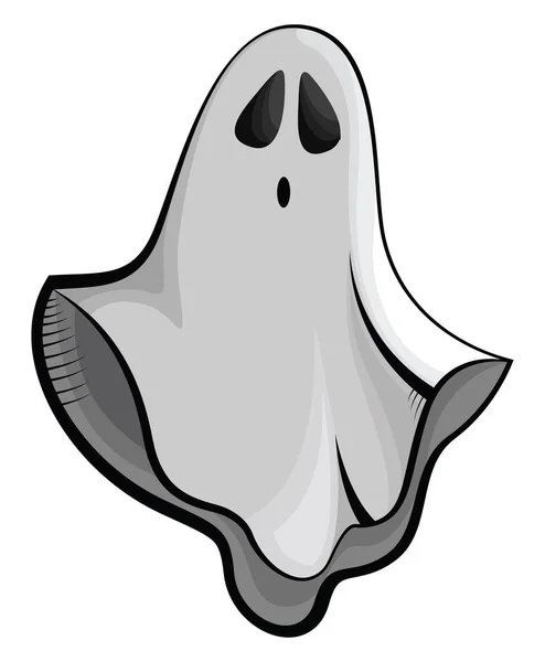 幽灵纹身 白色背景上的矢量 — 图库矢量图片
