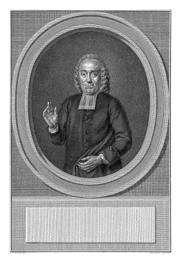 Vaiz Philippus Serrurier 'in portresi, Reinier Vinkeles (I), Johannes Cornelis Mertens' ten sonra, 1787