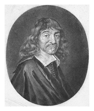 Rene Descartes 'in portresi, Jacob Gole, Frans Hals' dan sonra, 1670 - 1724 Rene Descartes, Fransız filozof ve matematikçi.