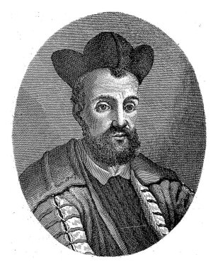 Portret van dichter Giovanni di Bernardo Rucellai, Giovanni Boggi, 1780 - 1832.