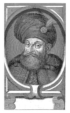 Cesur Michaeel 'in Portresi, Johann Alexander Baner, Jonas Umbach' tan sonra, 1675, eski oyma..