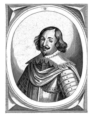 General Matthias Gallas 'ın Portresi, Giovanni Merlo, 1618 - 1699