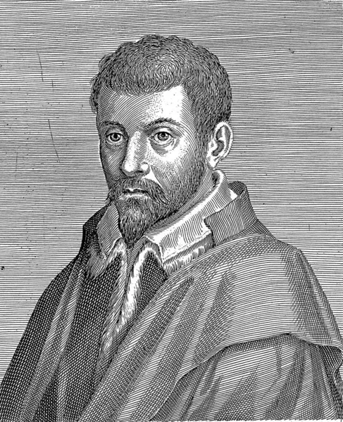 Porträt Des Malers Pietro Malombra Monogrammist Italien 1600 1699 — Stockfoto