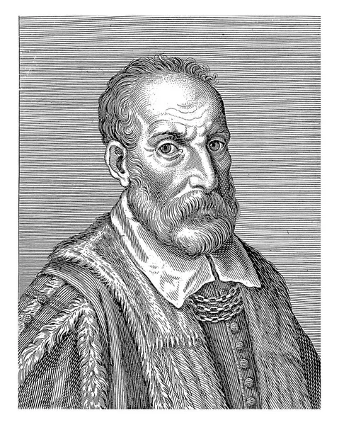 Porträtt Målare Paolo Veronese Monogrammist Italien 1600 1699 — Stockfoto