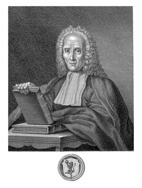 Portrait Jurist Giuseppe Averani Gaetano Vascellini Unknown 1755 1805 Portrait — Stock Photo, Image