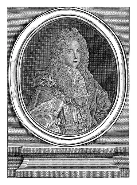 Portrait James Francis Edward Prince Wales Louise Magdeleine Horthemels Britt — Stock Photo, Image