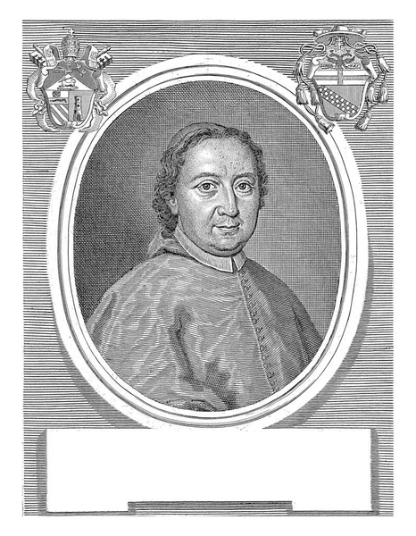 Portrait Cardinal Camillo Cibo Gasparo Massi Pietro Nelli 1729 1731 — Stock Photo, Image