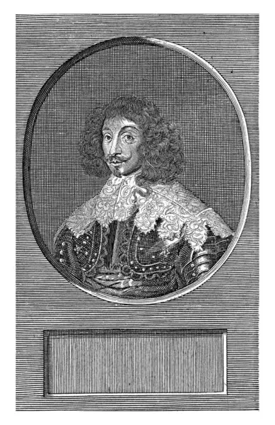 Kaarle Leopoldin Muotokuva Lorrainen Herttua Jan Leeuw 1704 Muotokuva Rintakuva — kuvapankkivalokuva
