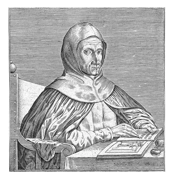 Serafinus Caballi Portréja Paulus Van Wtewael 1574 Serafinus Caballi Teológus Jogdíjmentes Stock Fotók
