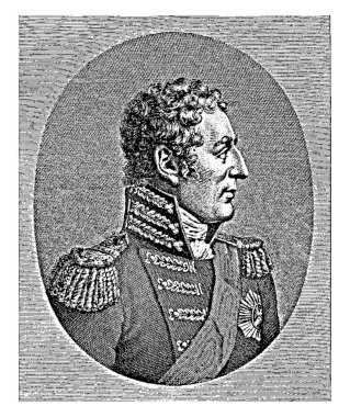 Arthur Wellesley 'in portresi, Wellington Dükü Pierre Audouin, Jules-Antoine Vauthier' den sonra, 1815
