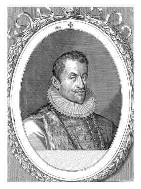 Portret van ridder Matthias Thalmann, Dominicus Custos, Hans von Aachen 'den sonra, 1600 - 1615