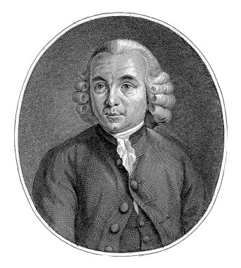 Hollandalı matematikçi ve fizikçi Jean Henri van Swinden 'ın Portresi.