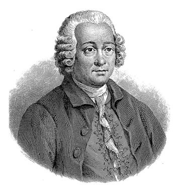 Portret van Chretien-Guillaume de Lamoignon de Malesherbes, Gabriel-Louis Lacour-Lestudier, 1830, vintage oymalı.