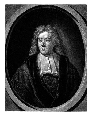 Adriaan Reland 'in Portresi, Pieter Schenk (I), Profesör Adriaan Reland' ın 1703 büstü.