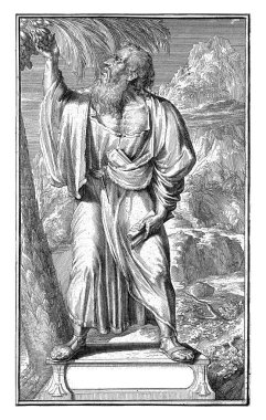 Teb 'li Aziz Paul' un portresi, Romeyn de Hooghe, Teb 'deki Aziz Paul' un 1701 portresi Yeni Ahit 'in başlangıcından itibaren kiliselerin ve kâfirlerin tarihindeki bir dizi portreden alınmıştır..