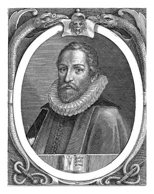 Henricus Slatius 'un portresi, Crispijn van de Passe, 1574 - 1637 Prens Maurits suikastına karıştığı için idam cezasına çarptırıldı..