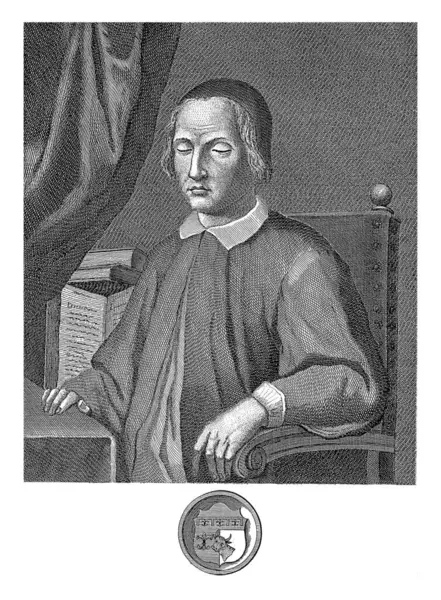 Portrait Andrea Dazzi Francesco Allegrini Giuliano Traballesi 1763 Portrait Andrea — Stock Photo, Image