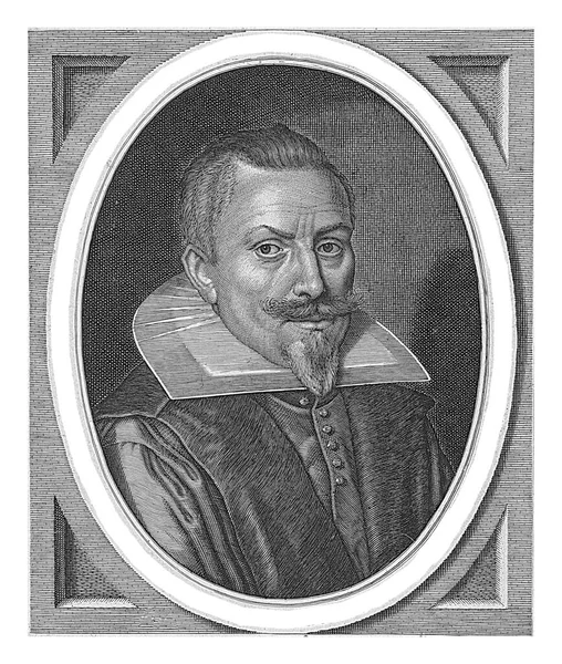 Portrait Andre Rivet Hendrik Rokesz Van Dagen 1644 1652 Portrait — Stock Photo, Image