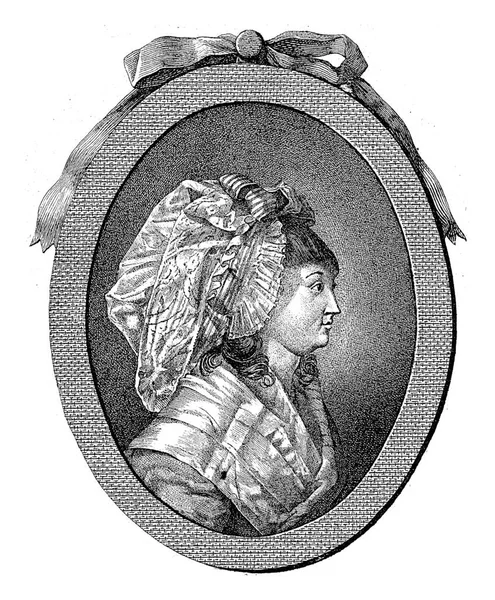 Portrait Magdalena Constantia Verhaast Jan Gerard Waldorp 1789 Portrait Magdalena — Stock Photo, Image