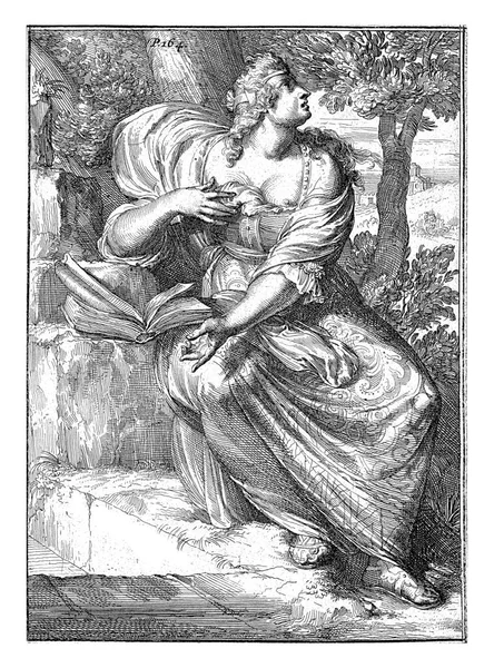 Phrygian Sibyl Romeyn Hooghe Attributed 1688 Phrygian Sibyl — Stock Photo, Image