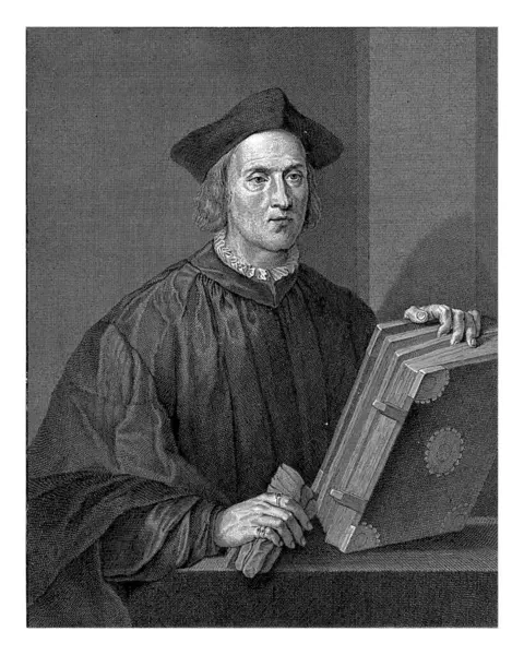 Porträt Correggio Pieter Tanje Nach Charles Francois Hutin 1754 Porträt — Stockfoto
