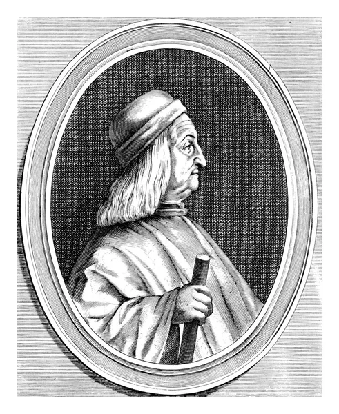 Portret Van Guido Visconti Giovanni Battista Bonacina Μετά Τον Cesare — Φωτογραφία Αρχείου