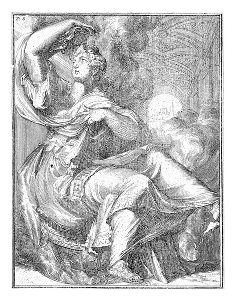 Sibyl Delphi Romeyn Hooghe Attributed Romeyn Hooghe 1688 Sibyl Delphi — Stock Photo, Image