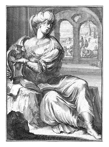 Sibyl Samos Romeyn Hooghe Attributed 1688 Sibyl Samos — Stock Photo, Image