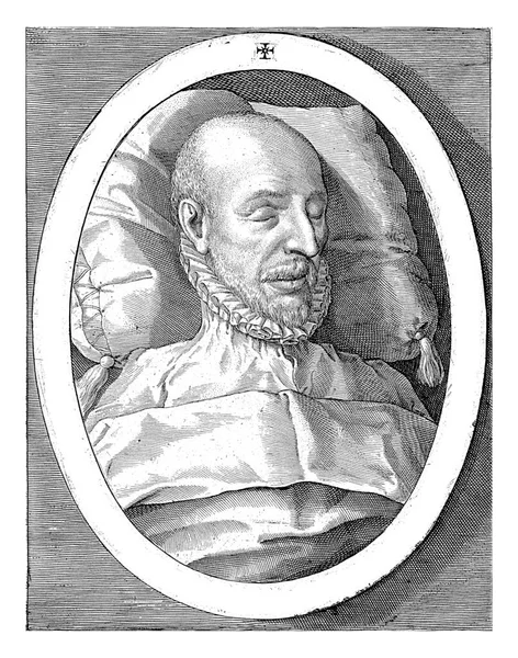 Portrait Francois Hotman Crispijn Van Passe Joos Van Winghe 1590 — Stock Photo, Image