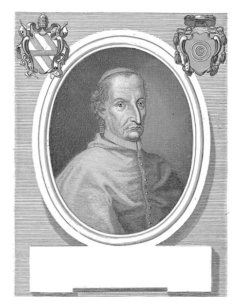 Portrait Cardinal Giacomo Lanfredini Nicolo Billy Andreas Piserni 1750 1800 — Stock Photo, Image