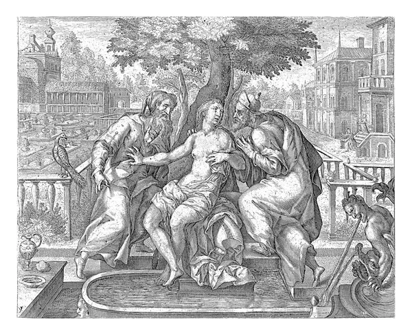 Susanna Elders Crispijn Van Passe Possibly Crispijn Van Passe 1574 — Stock Photo, Image
