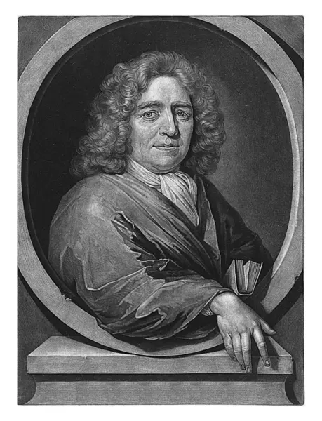 Retrato Clérigo Poeta Willem Orville Pieter Schenk 1702 Fotos De Bancos De Imagens