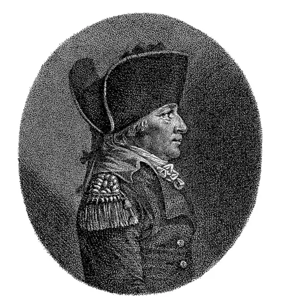 的肖像Risbrigh Johann Jakob Rieter 1801 1823年 图库照片