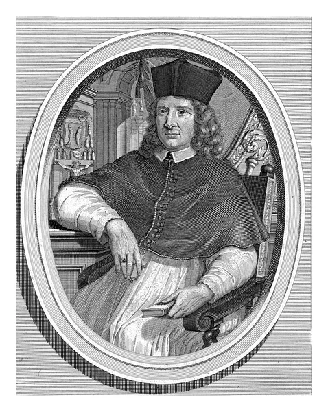 Retrato Vigário Apostólico Johannes Van Neercassel François Van Bleyswijck Depois Fotos De Bancos De Imagens