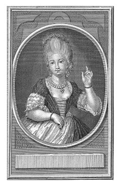 Antonetta van Heynendaal 'ın portresi, Jacobus Turpin, 1779 Antonetta van Heynendaal' ın portresi..