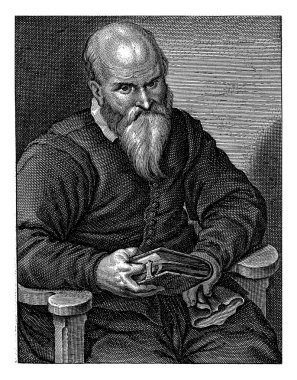 Jan Gerrits van Emden 'in 55 yaşındaki portresi, Cornelis van Dalen (I), Rombout Uylenburgh' dan sonra, Casper Casteleyn 'den sonra, 1641 - 1665.